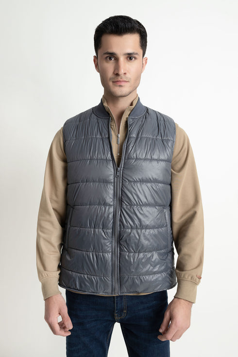 The Grey Puffer Jacket